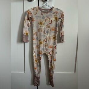 Little Sleepies Desert Sunrise Crescent Zippy